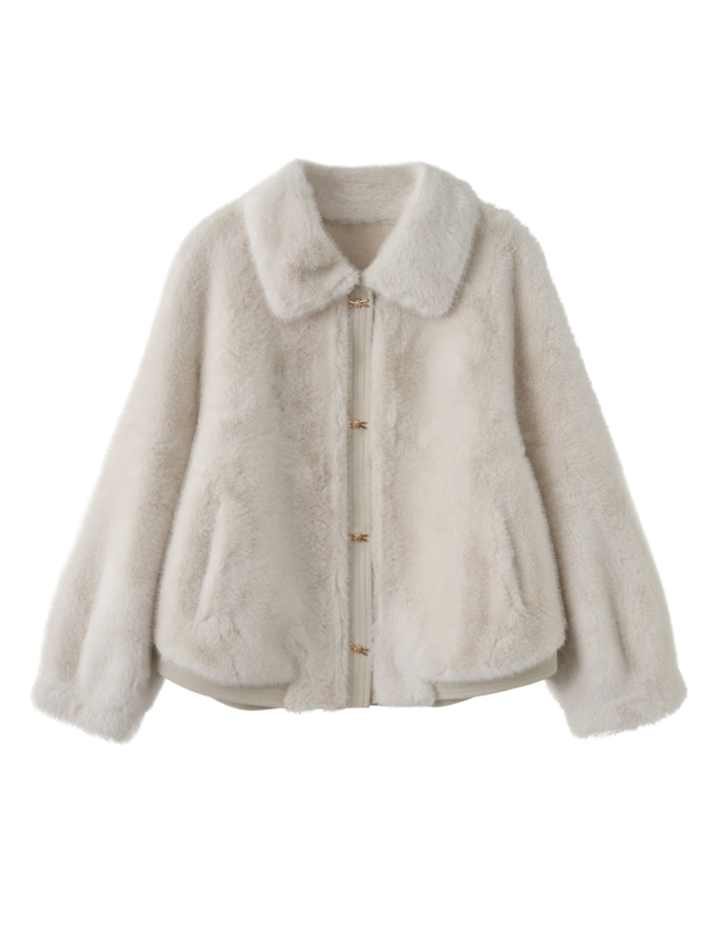 abito時髦保暖壓釦外套