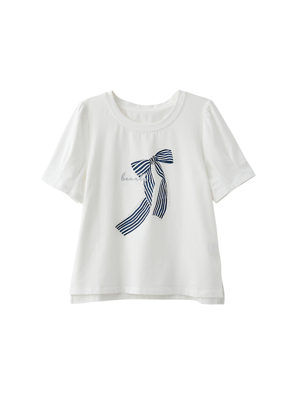 DITA日系蝴蝶結印圖T-SHIRT