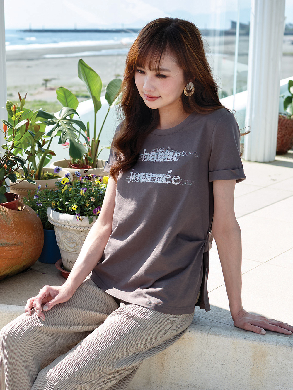 DITA好日子修身T-SHIRT