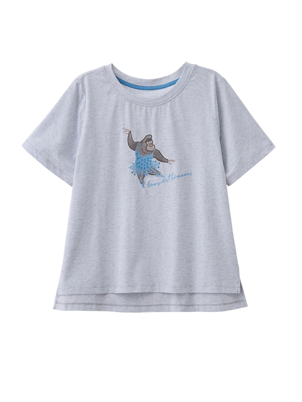 DITA芭蕾猩猩繡花T-SHIRT