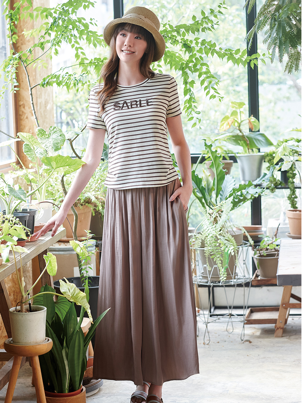 DITA飄逸久帶長裙