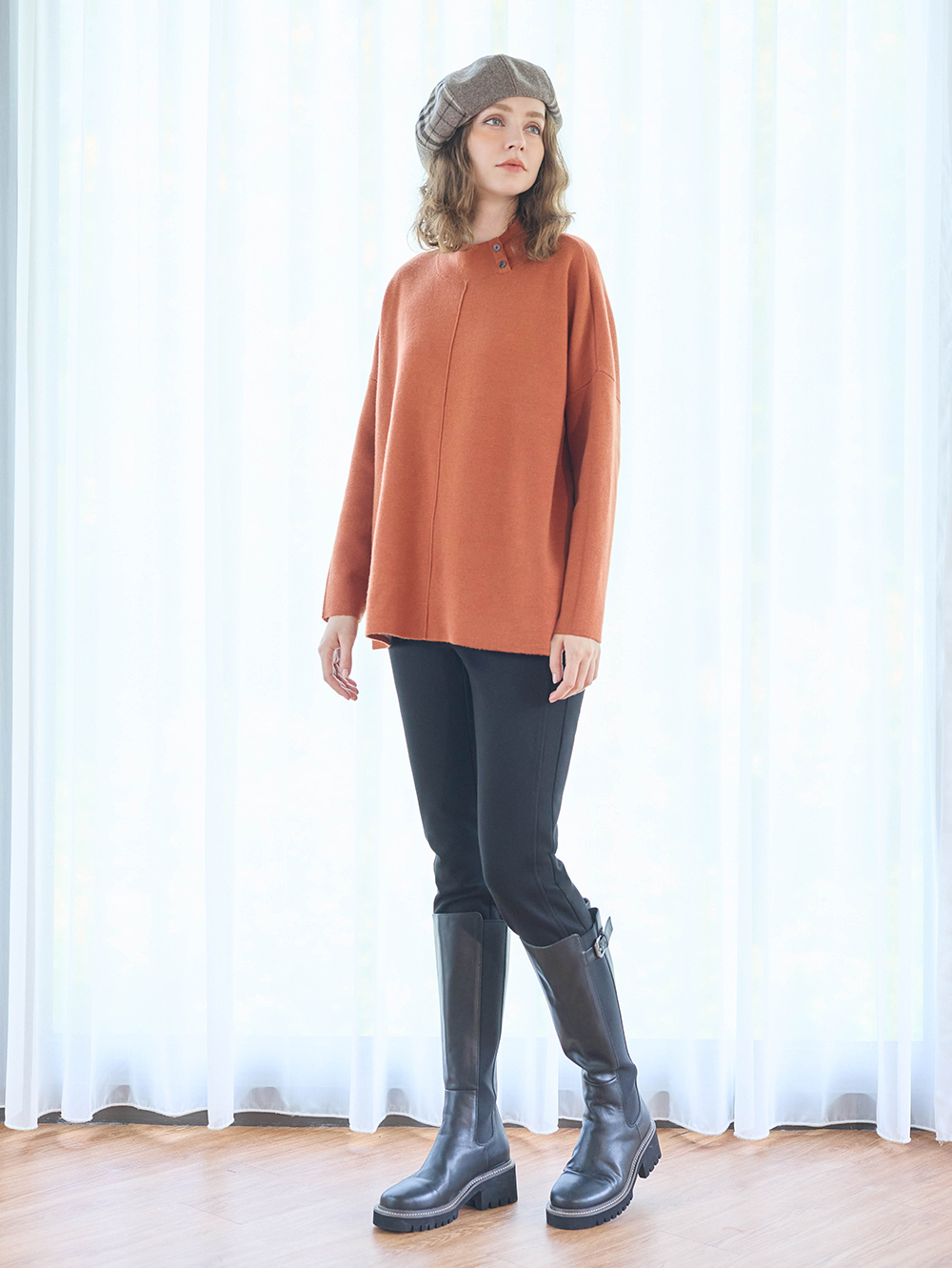 JOAN暖感貼腿彈性褲