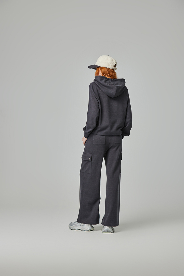 abito休閒連帽抽繩上衣