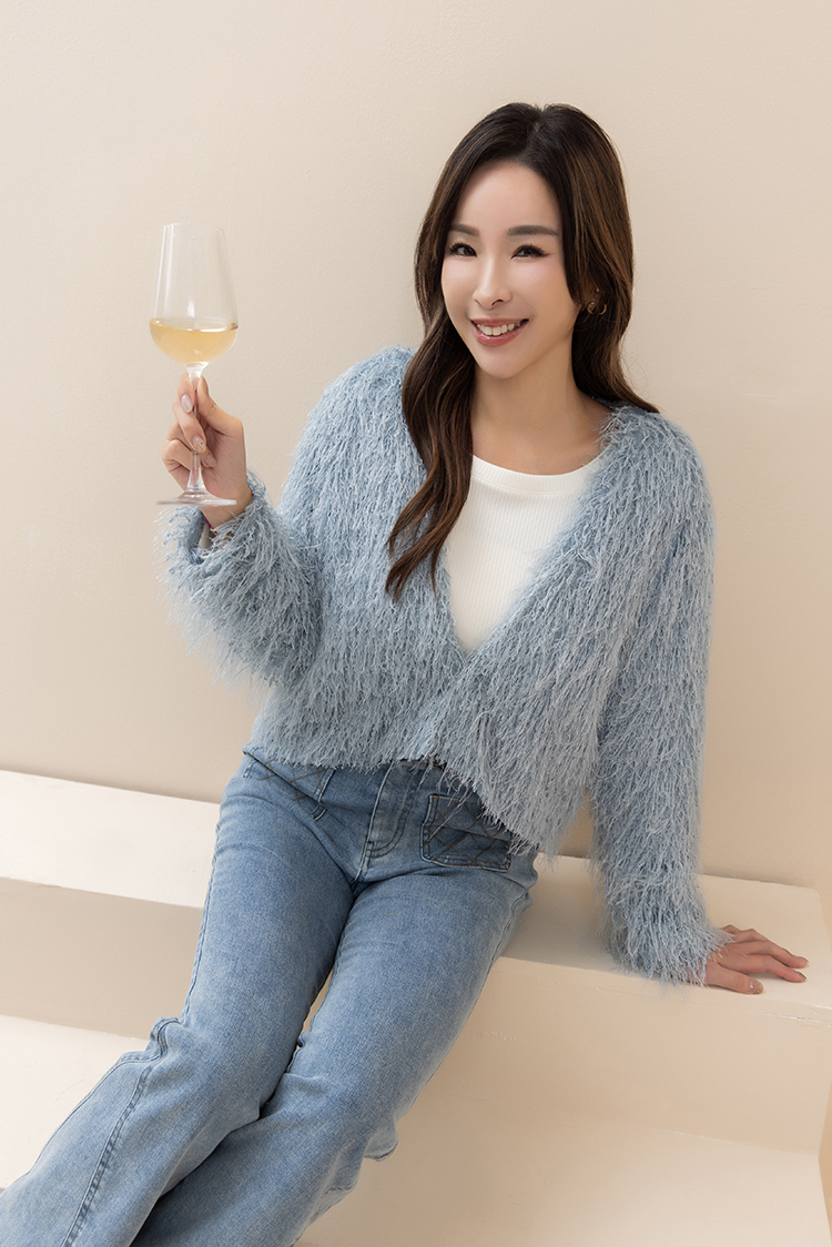 CHANG YU x abito兩件式蓬鬆短毛上衣