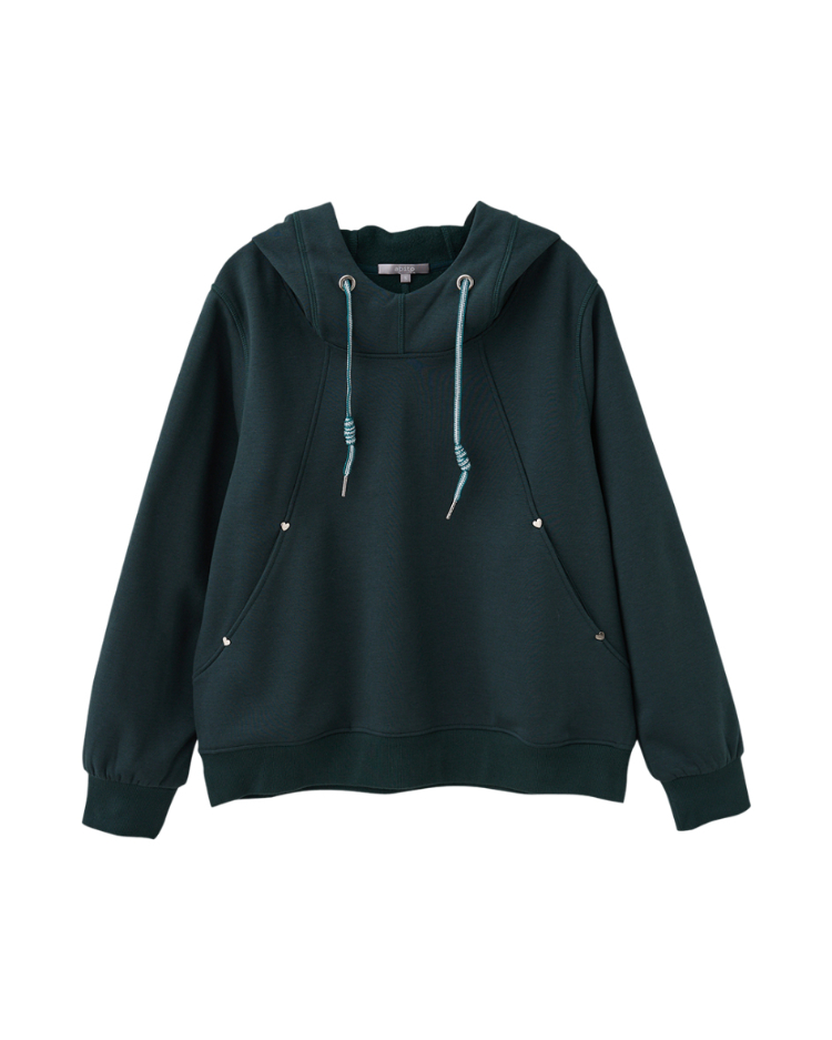 abito內刷毛連帽上衣