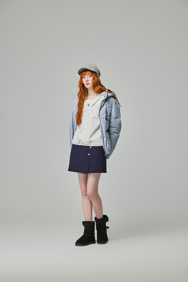 abito立體繡笑臉連帽上衣