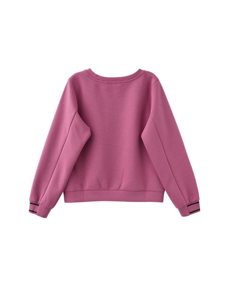 abito可愛毛絨字母連帽上衣