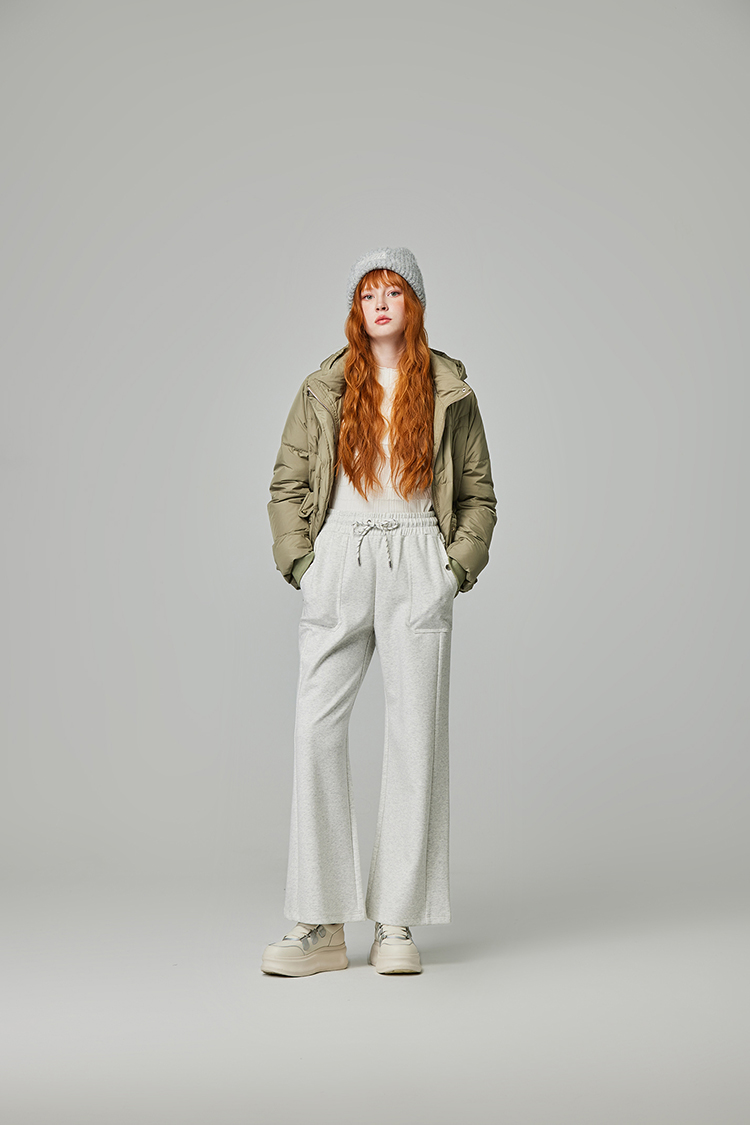 abito立體繡笑臉長褲