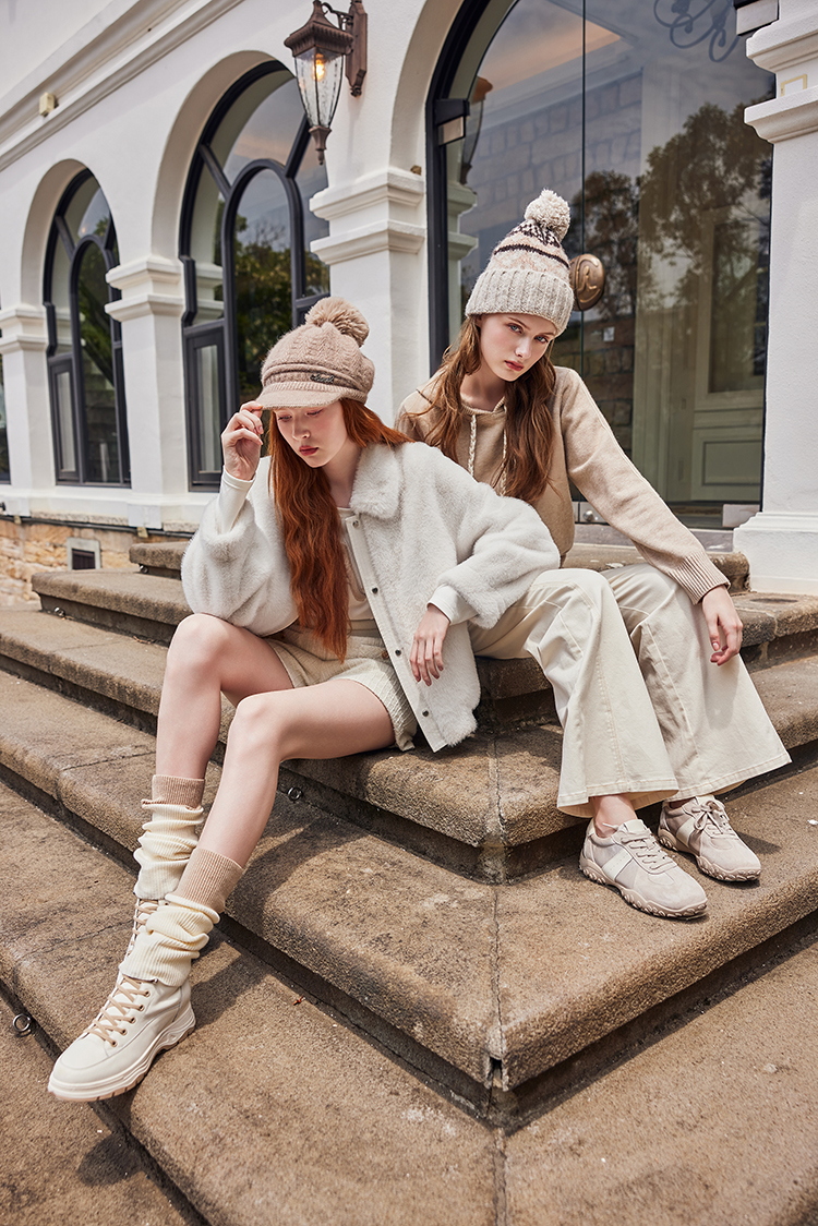 abito高腰雙釦牛仔寬褲