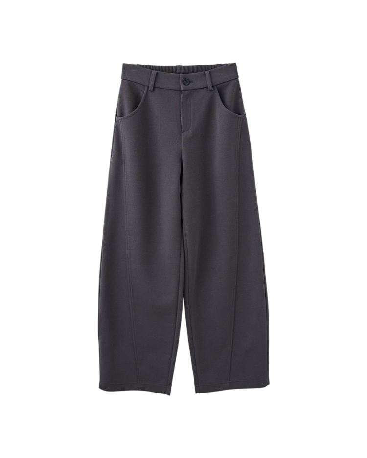 abito俐落寬鬆彎刀褲