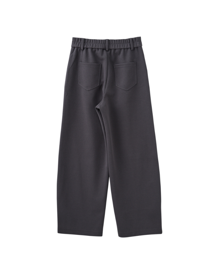 abito俐落寬鬆彎刀褲