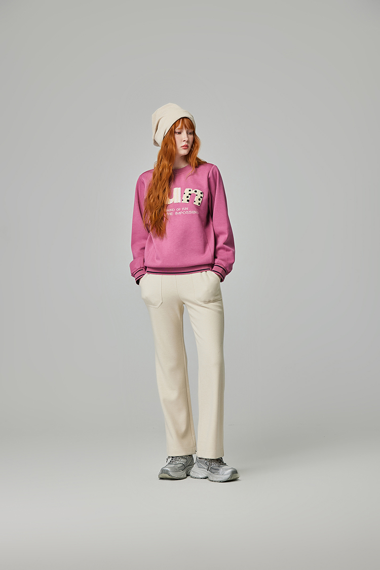 abito雙口袋微喇叭長褲