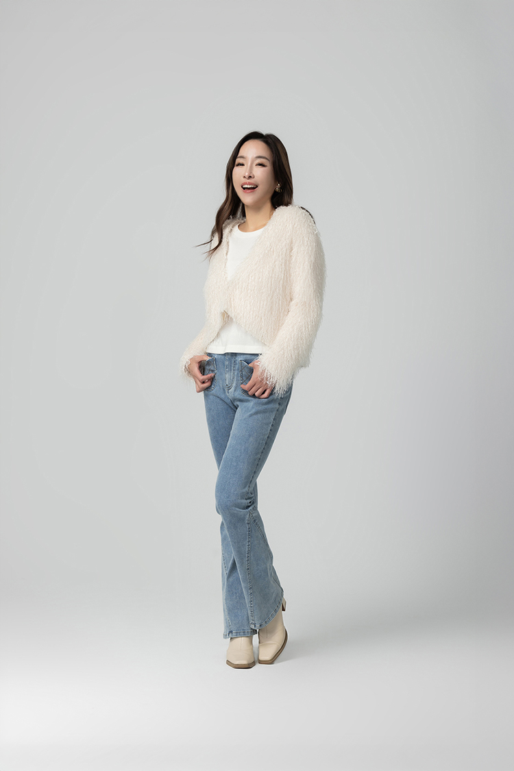 CHANG YU x abito棉質微喇叭牛仔褲