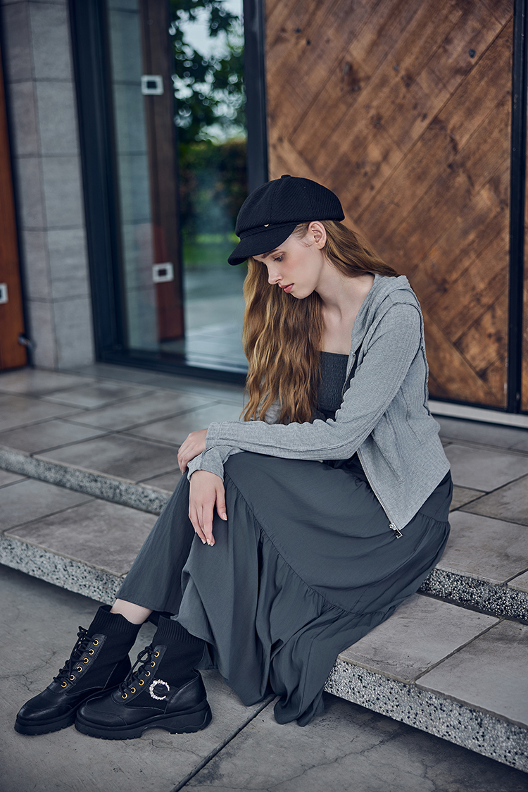 abito氣質兩件式針織洋裝