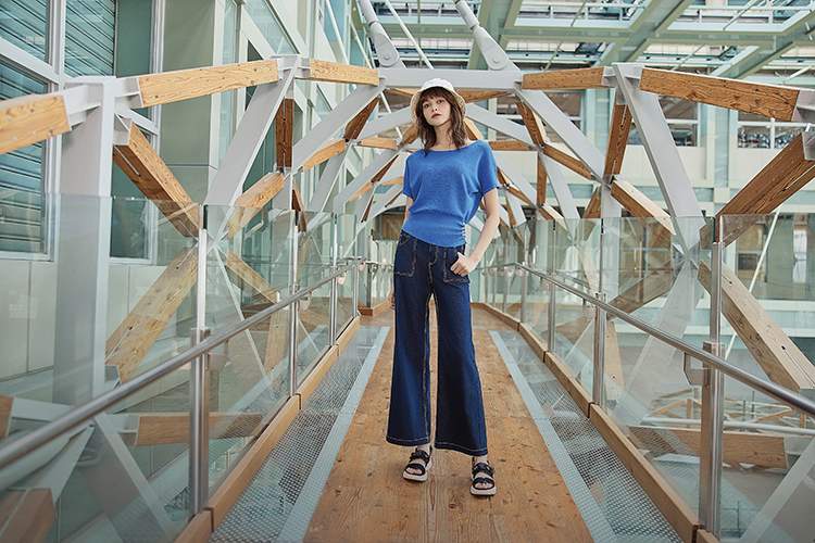 abito涼感棉質休閒長褲