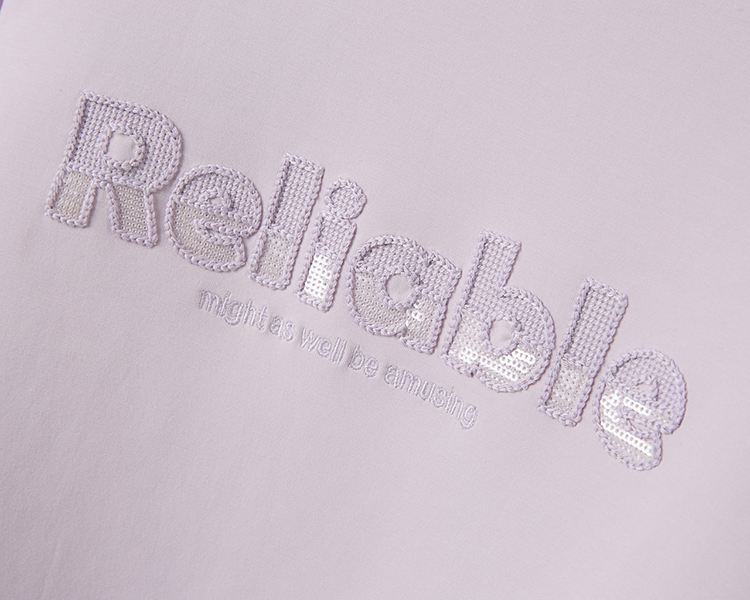 DITA低調亮片空氣布T-shirt