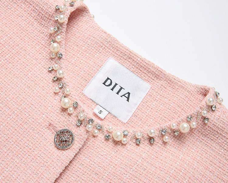 DITA輕奢珍珠背心外套
