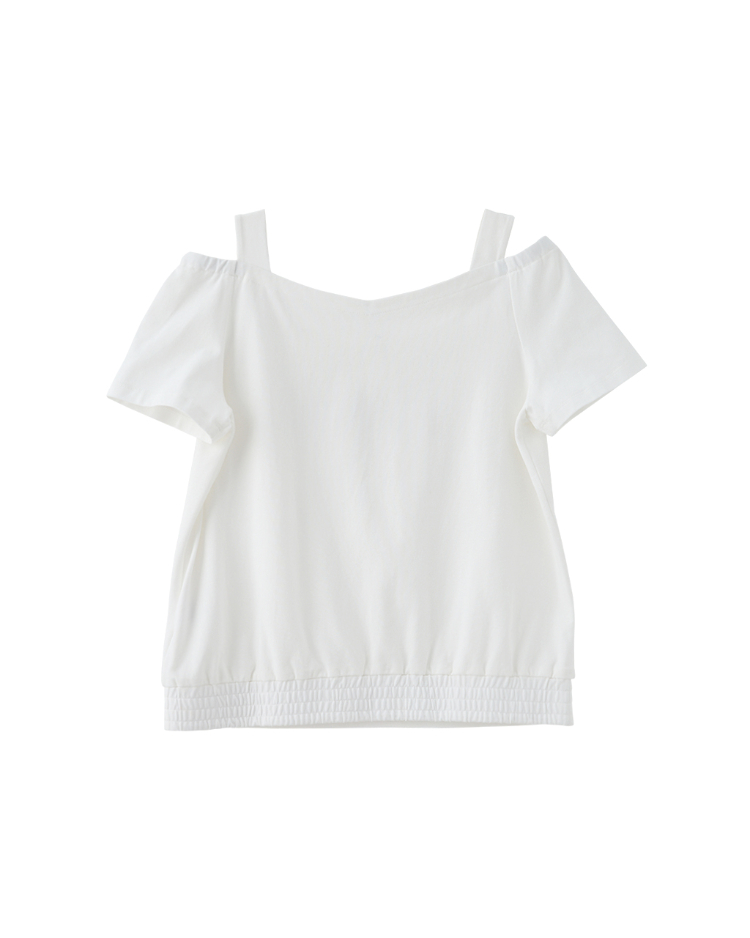 DITA吊帶小露肩T-SHIRT