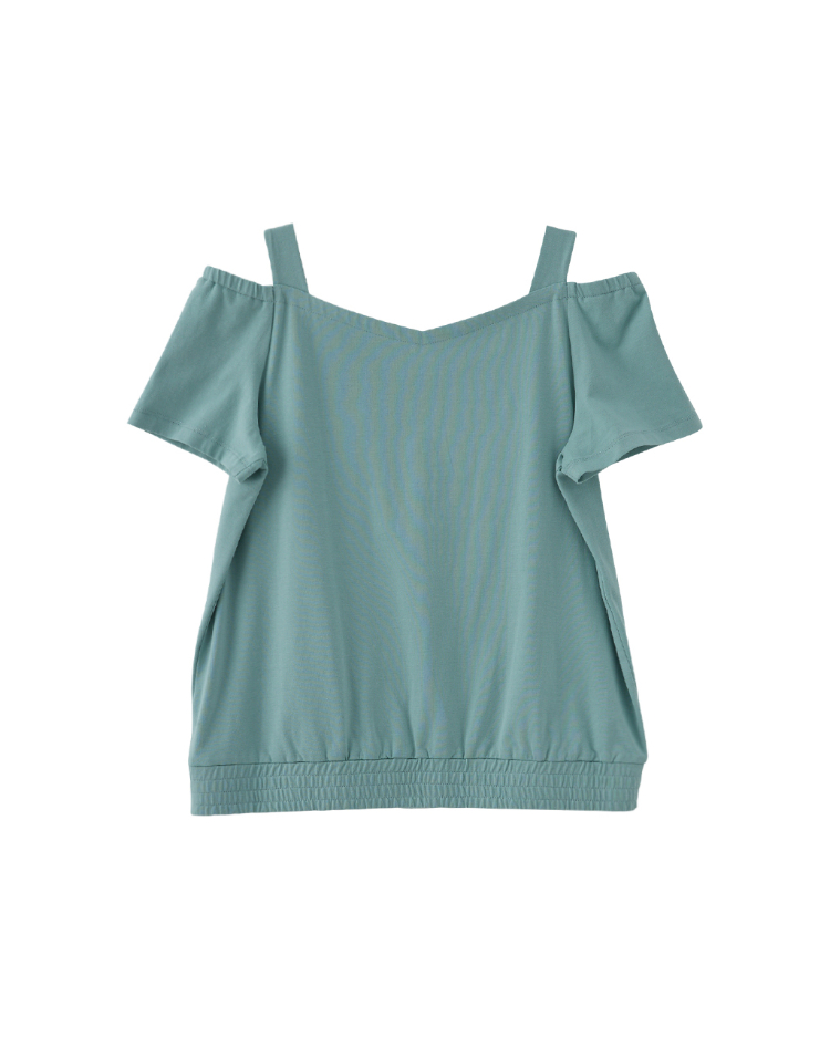DITA吊帶小露肩T-SHIRT