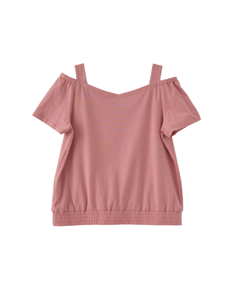 DITA吊帶小露肩T-SHIRT