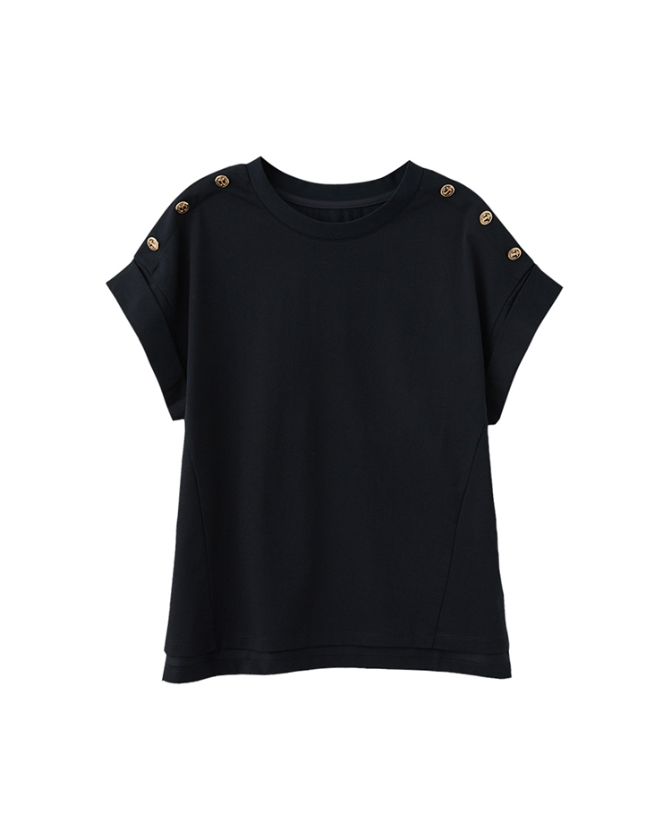 DITA基本款百搭法國袖T-SHIRT