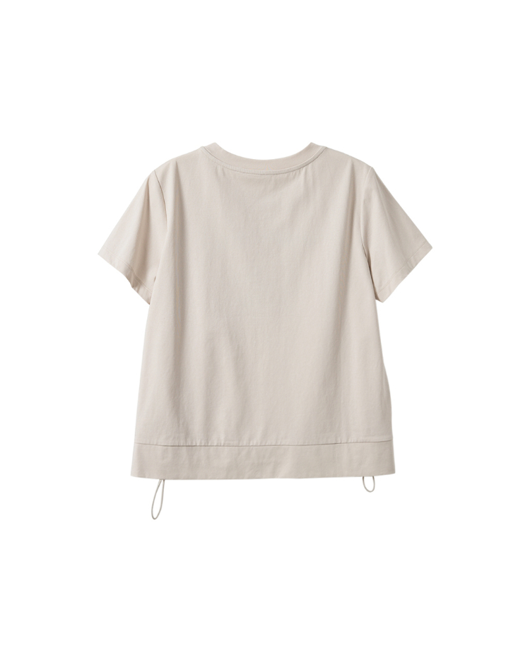 DITA夏日時光拉繩寬T-SHIRT