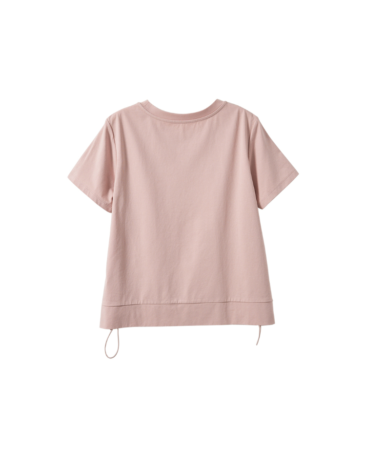 DITA夏日時光拉繩寬T-SHIRT