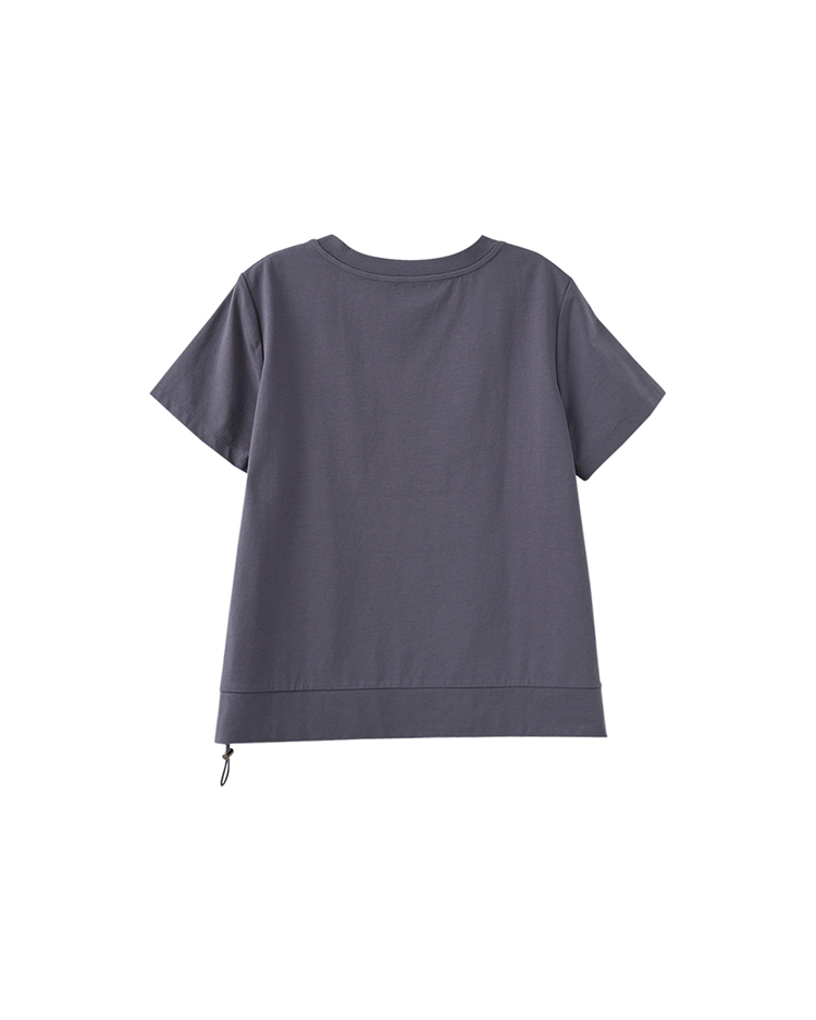 DITA夏日時光拉繩寬T-SHIRT