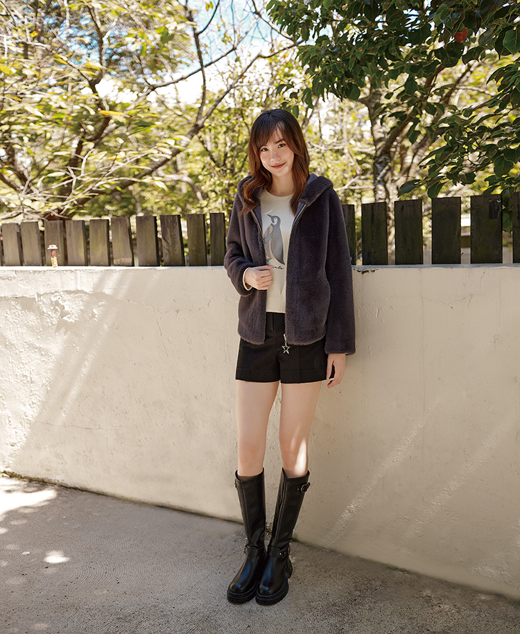 DITA太空棉企鵝大學T