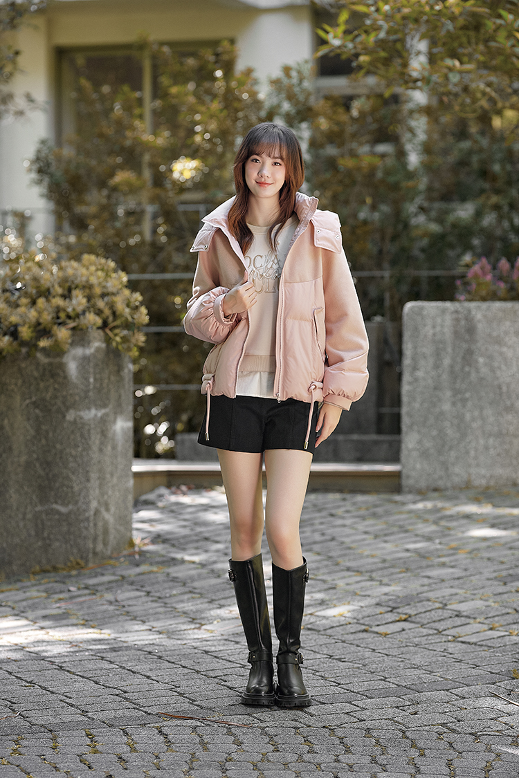 DITA造型剪接短褲