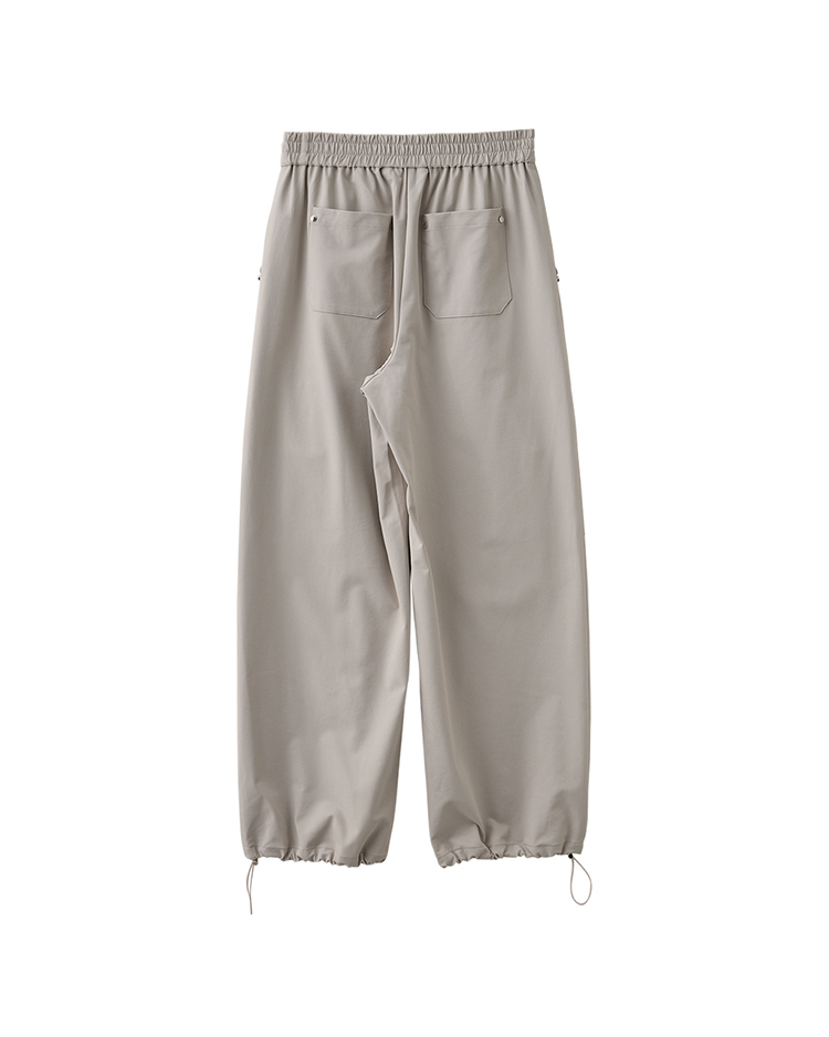 DITA都會感抽繩寬褲