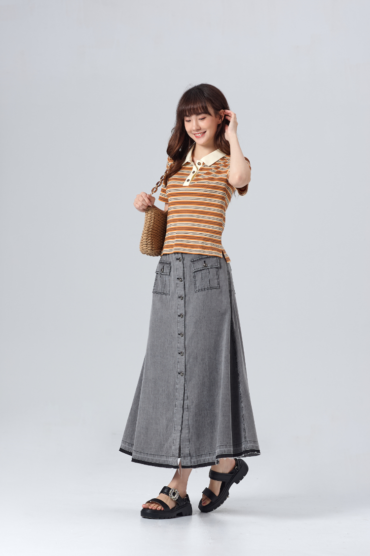 DITA條紋POLO衫