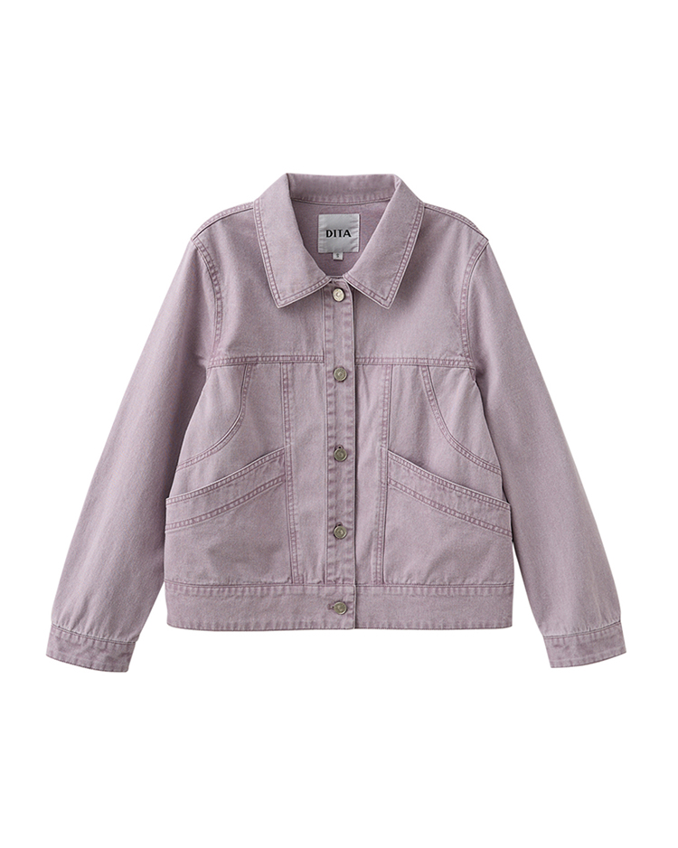 DITA個性水洗牛仔外套