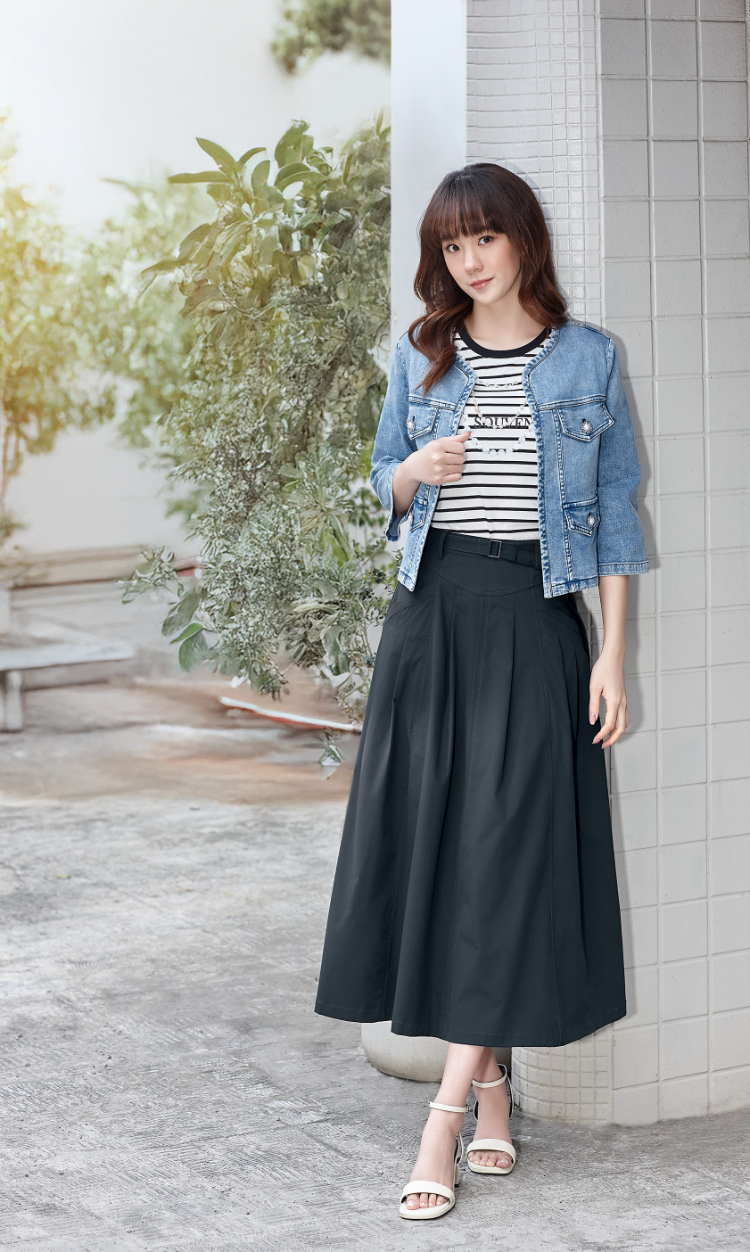 DITA七分袖牛仔外套