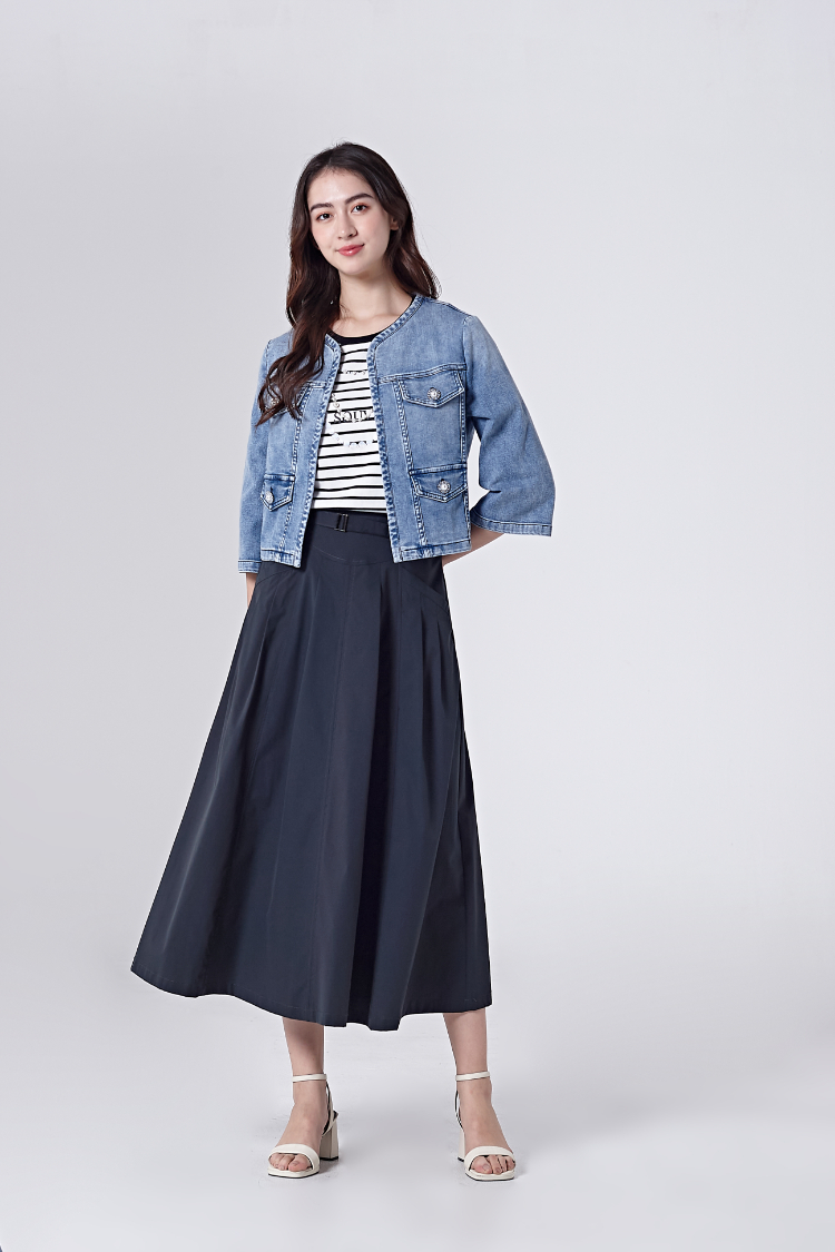 DITA七分袖牛仔外套