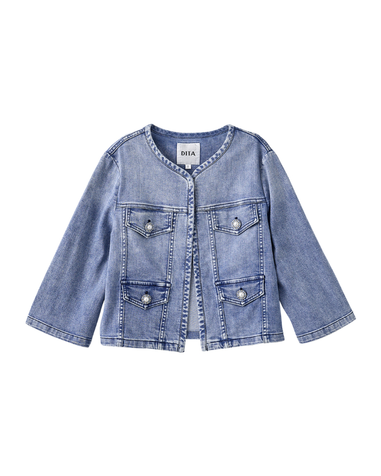 DITA七分袖牛仔外套