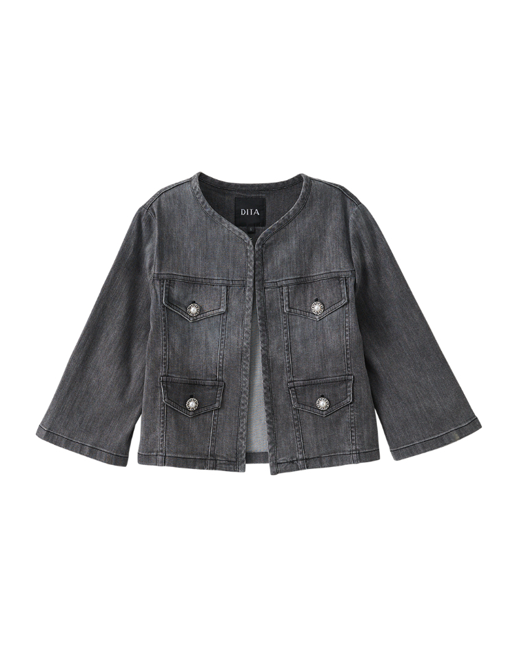 DITA七分袖牛仔外套