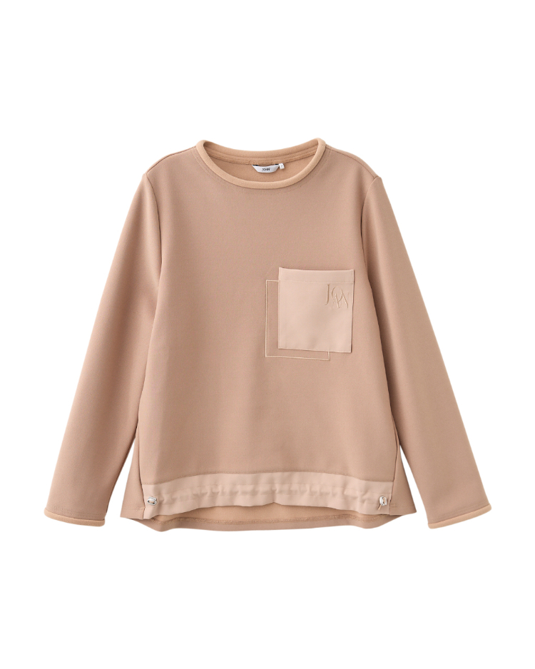 JOAN異材質口袋造型上衣