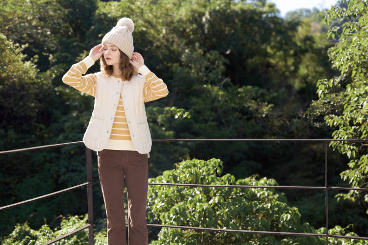 JOAN經典條紋針織上衣