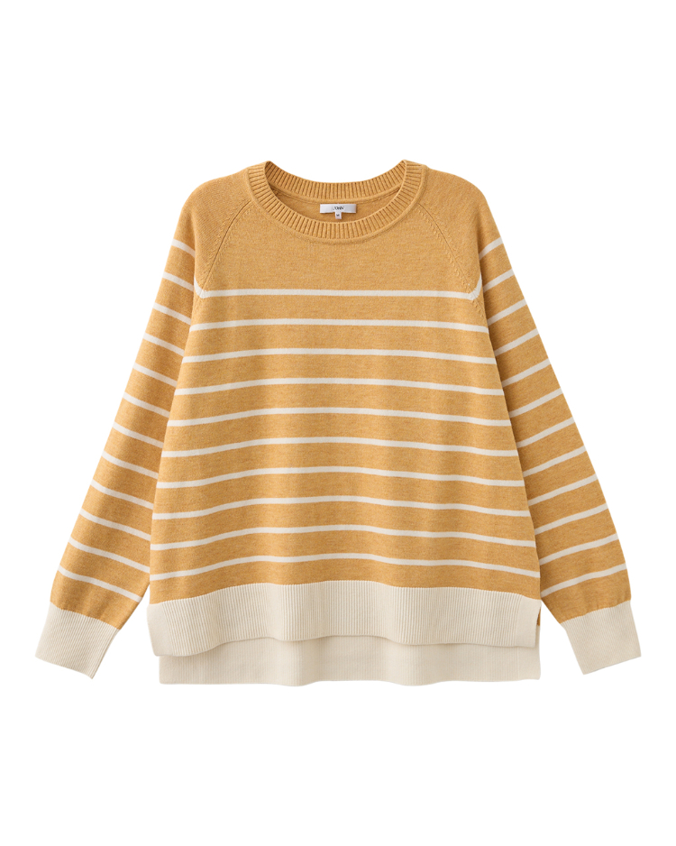 JOAN經典條紋針織上衣