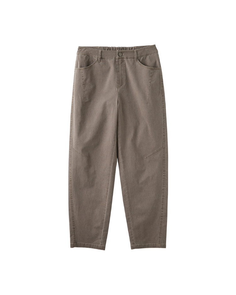 JOAN微寬輕鬆水洗牛仔褲