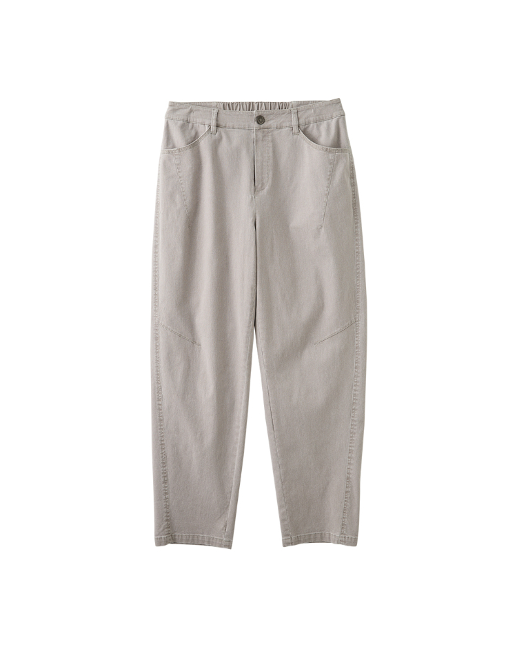 JOAN微寬輕鬆水洗牛仔褲