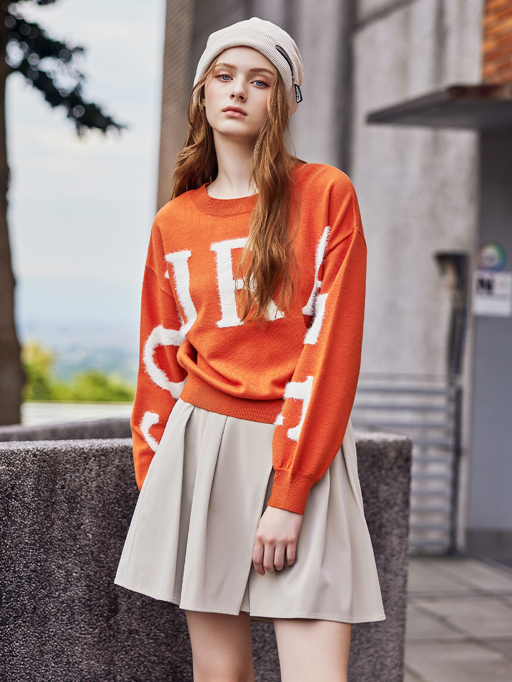 abito氣質消光百褶裙