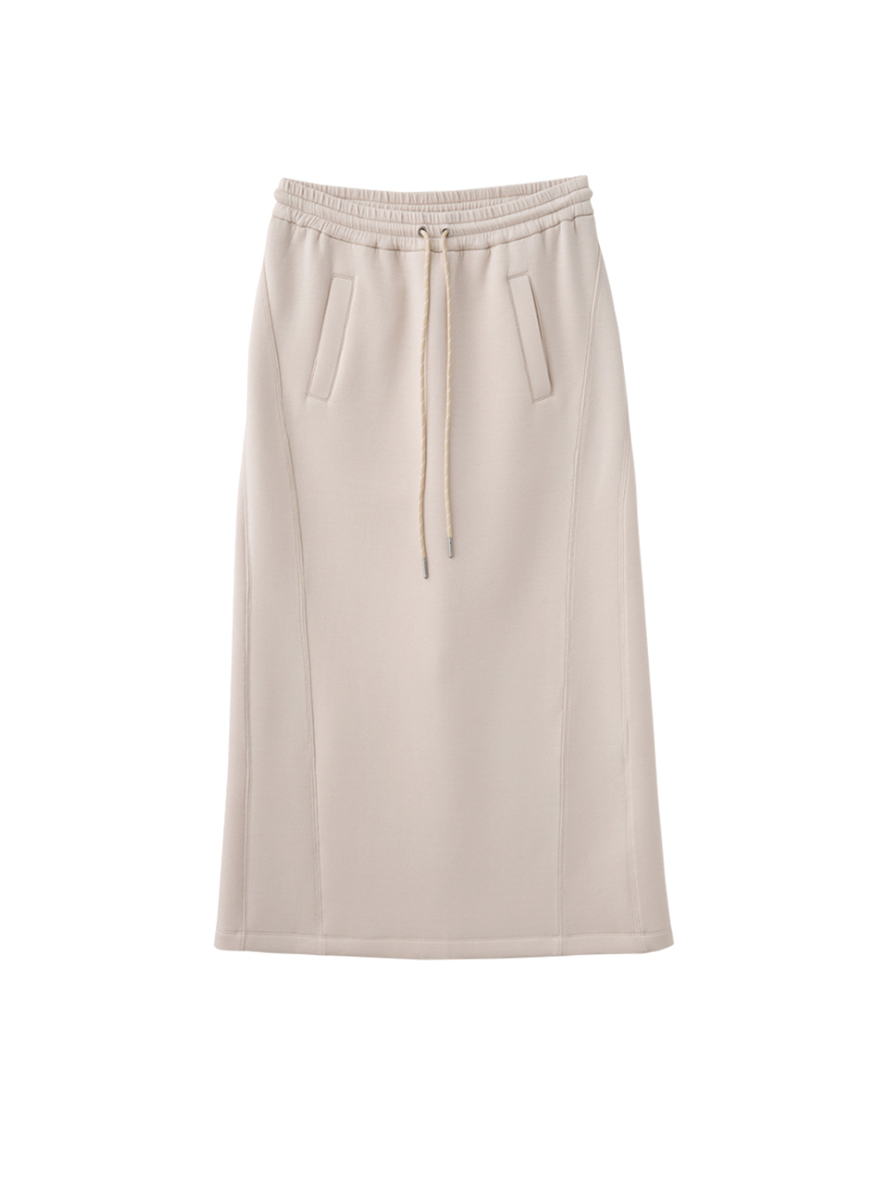 abito慵懶休閒鬆緊腰頭長裙