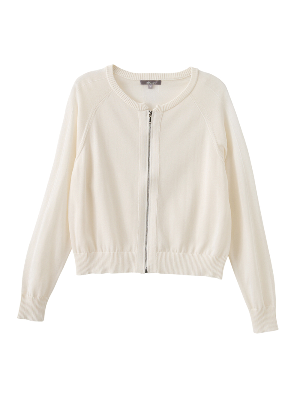 abito透膚網紗拼接針織外套