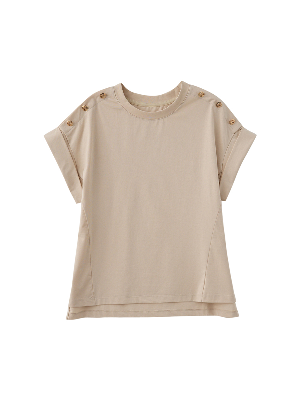 DITA基本款百搭法國袖T-SHIRT