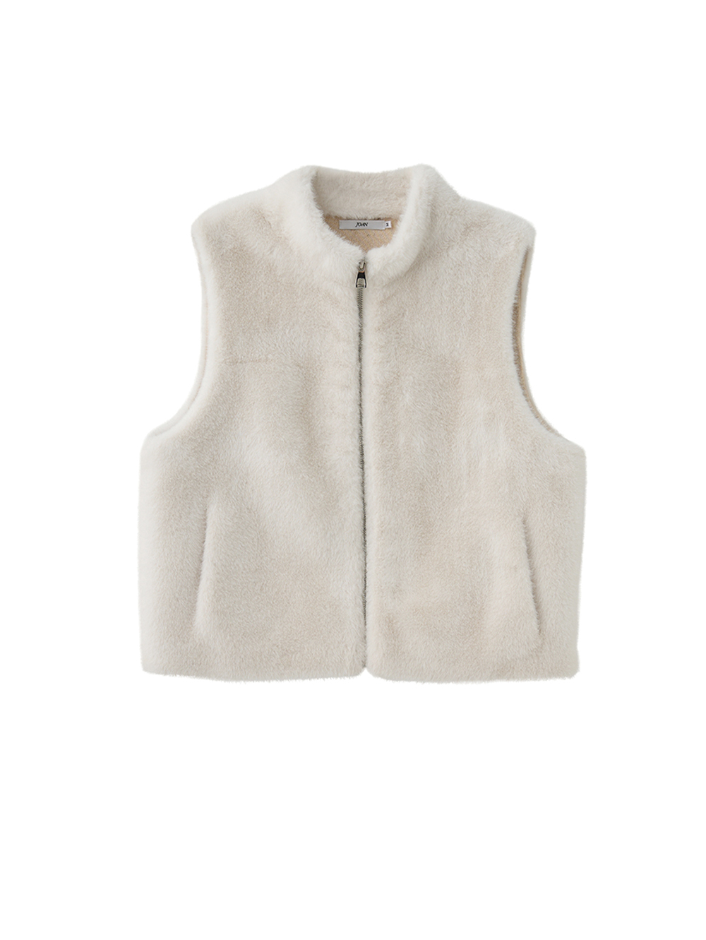JOAN輕奢柔絨仿皮草背心