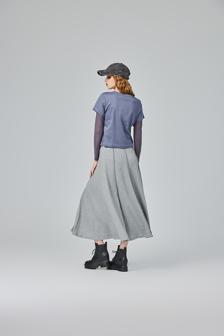 abito個性特殊剪裁長裙