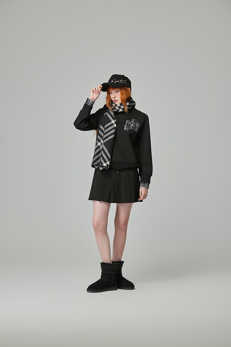 abito學院風百褶套裝