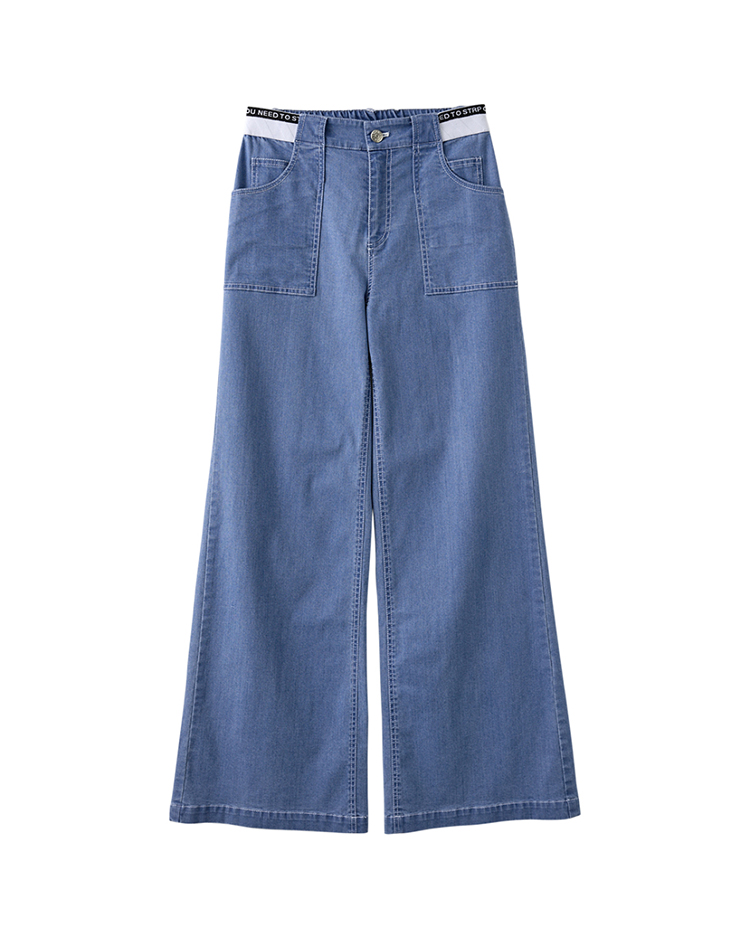 abito涼感棉質休閒長褲